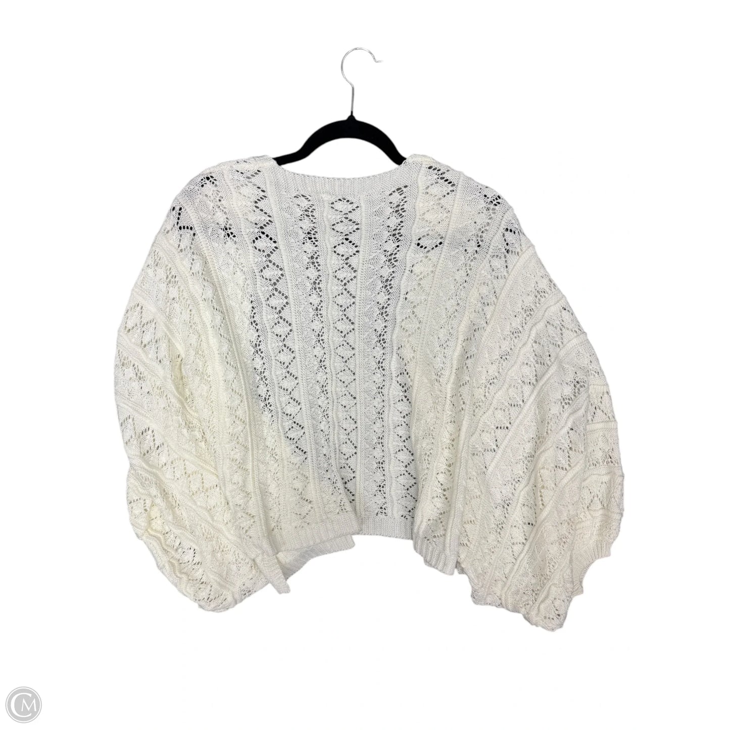 Cardigan By Staccato In White, Size: M