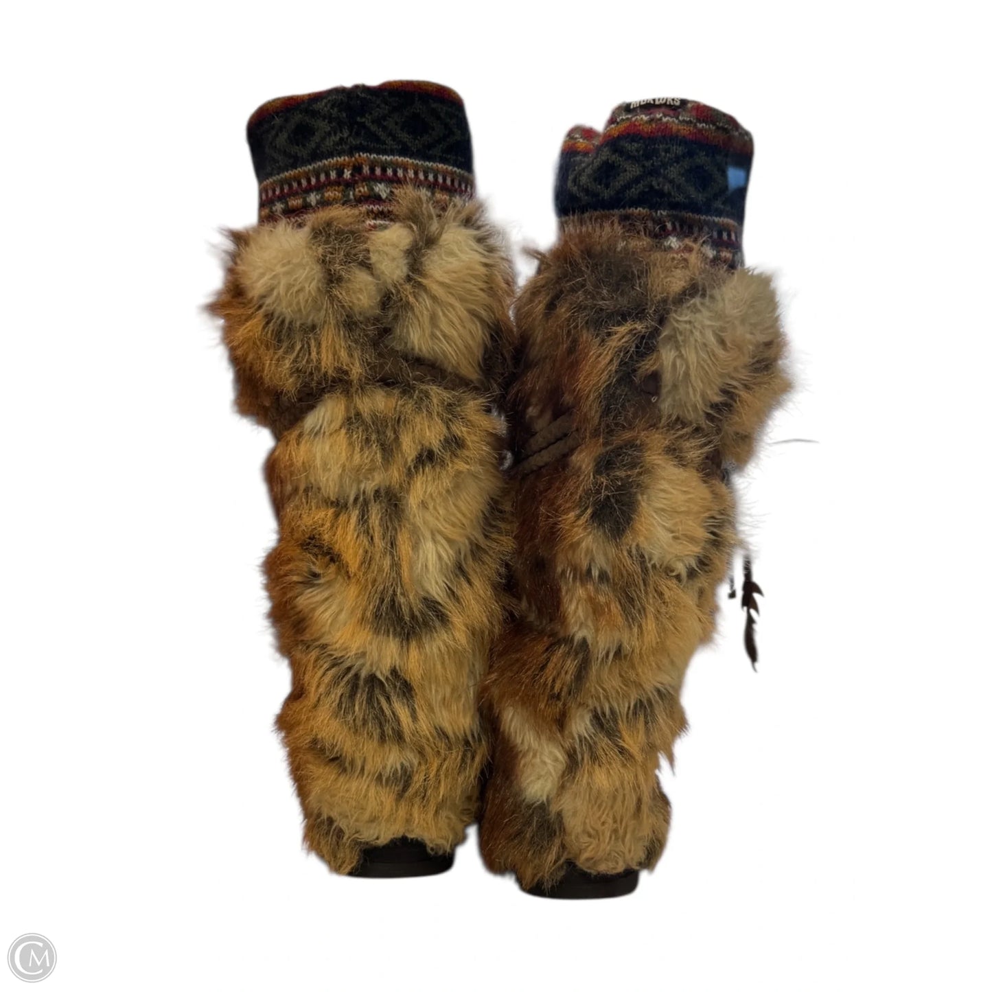 Boots Mid-calf Flats By Muk Luks In Brown, Size: 7
