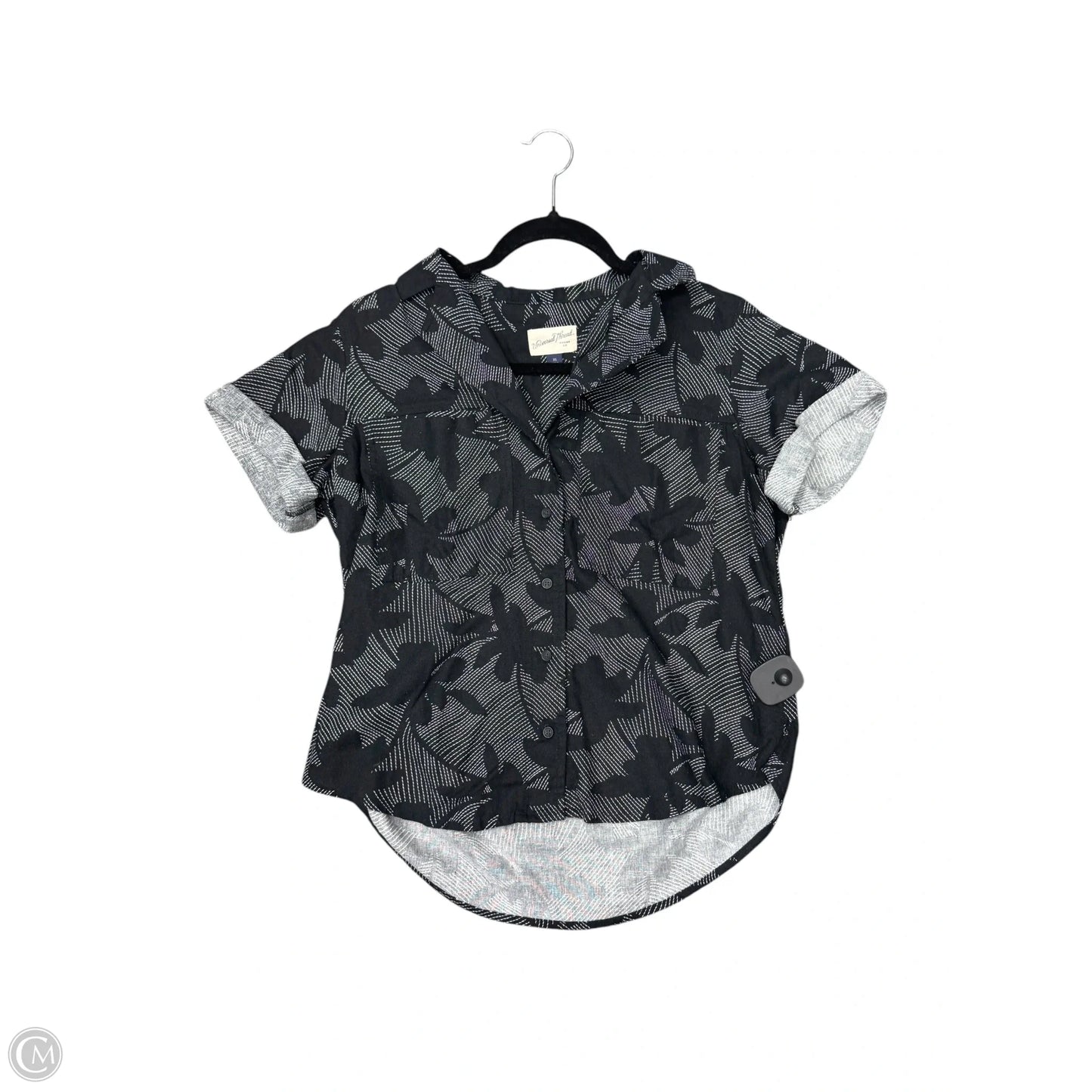 Top Short Sleeve By Universal Thread In Black, Size: Xs