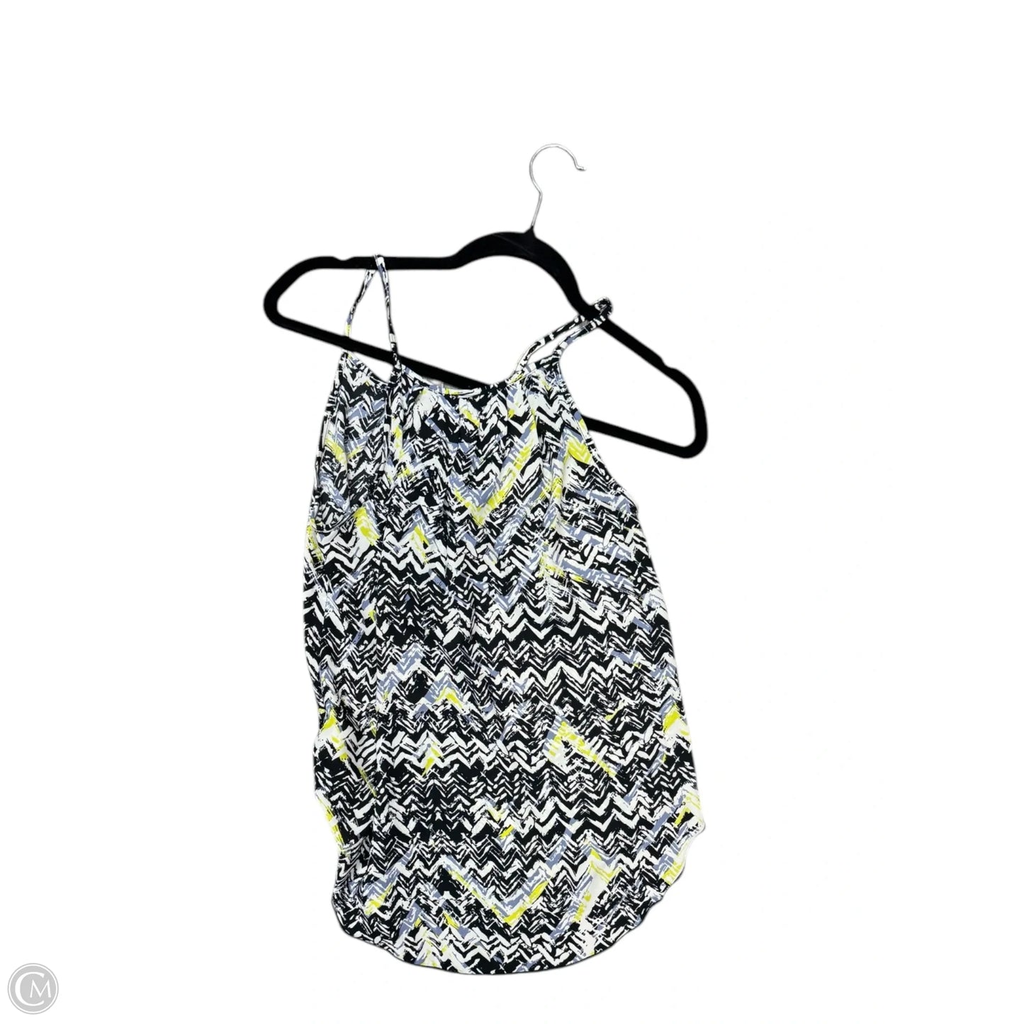 Tank Top By Allison Joy In Black & Blue, Size: Xs