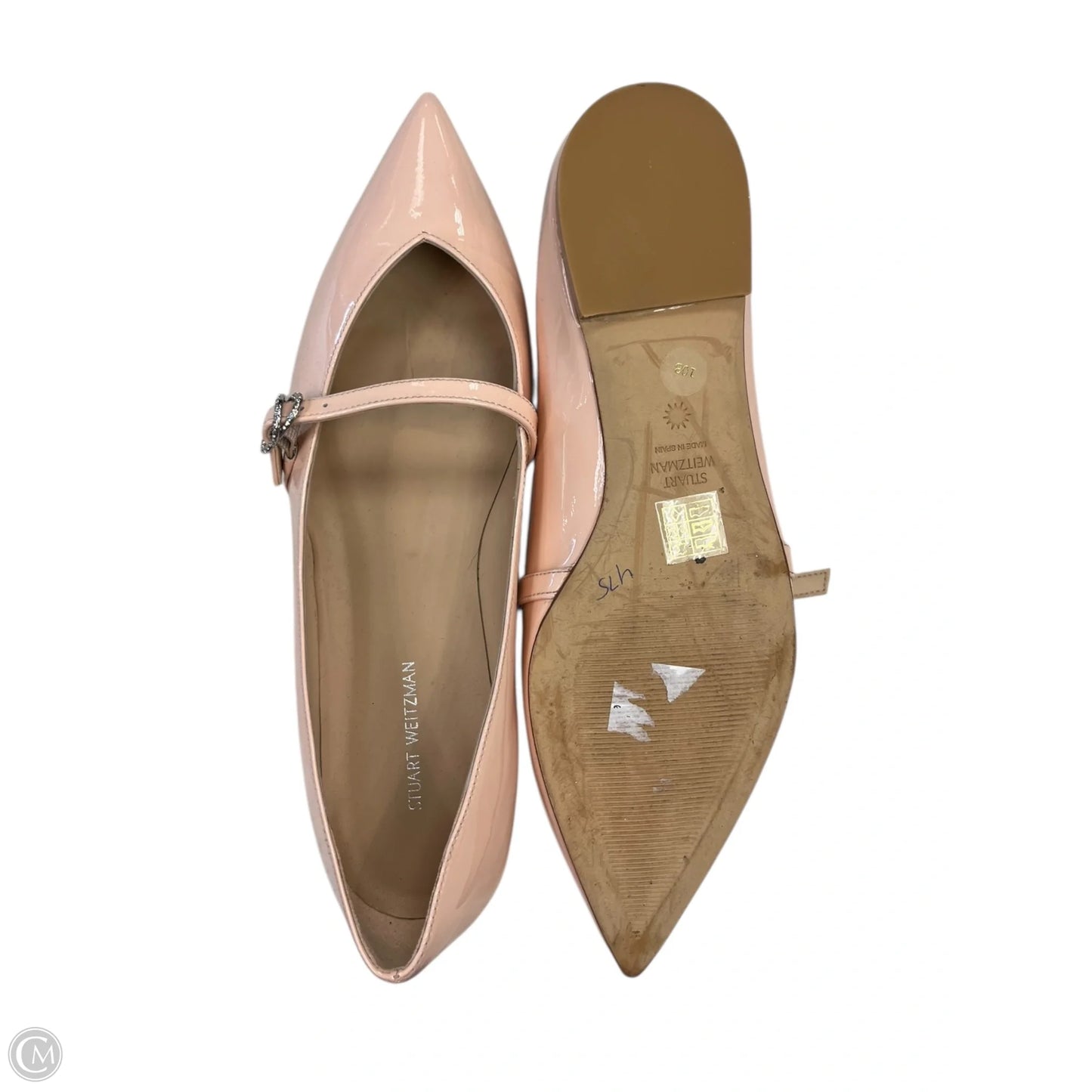 Sandals Designer By Stuart Weitzman In Pink, Size: 10