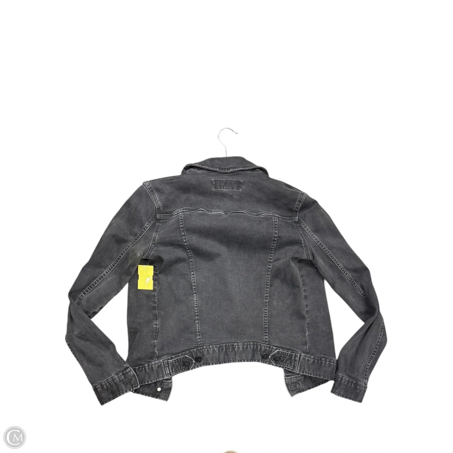 Jacket Denim By Calvin Klein In Black, Size: Xs