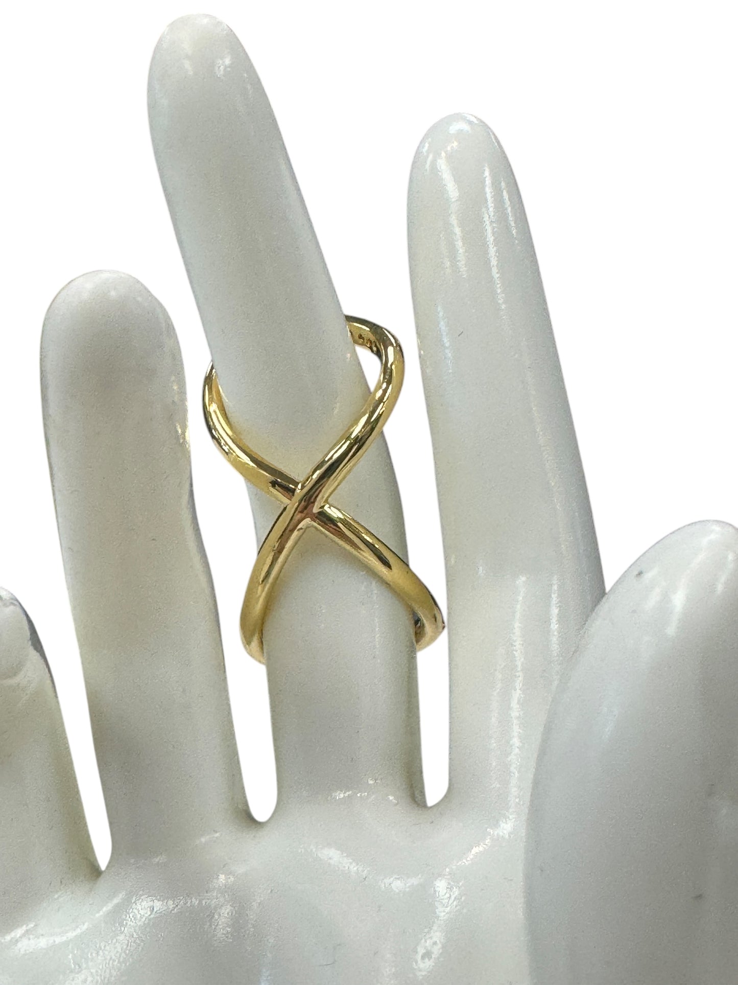 Ring Sterling Silver By Clothes Mentor In Gold