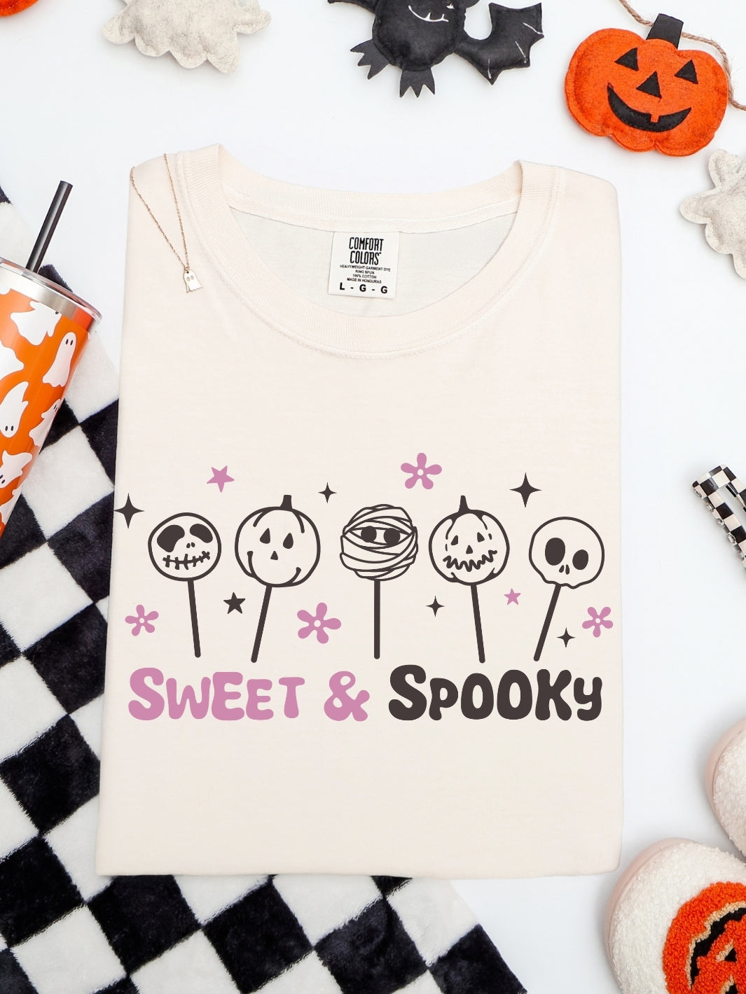 Comfort Colors Sweet and Spooky T-Shirt
