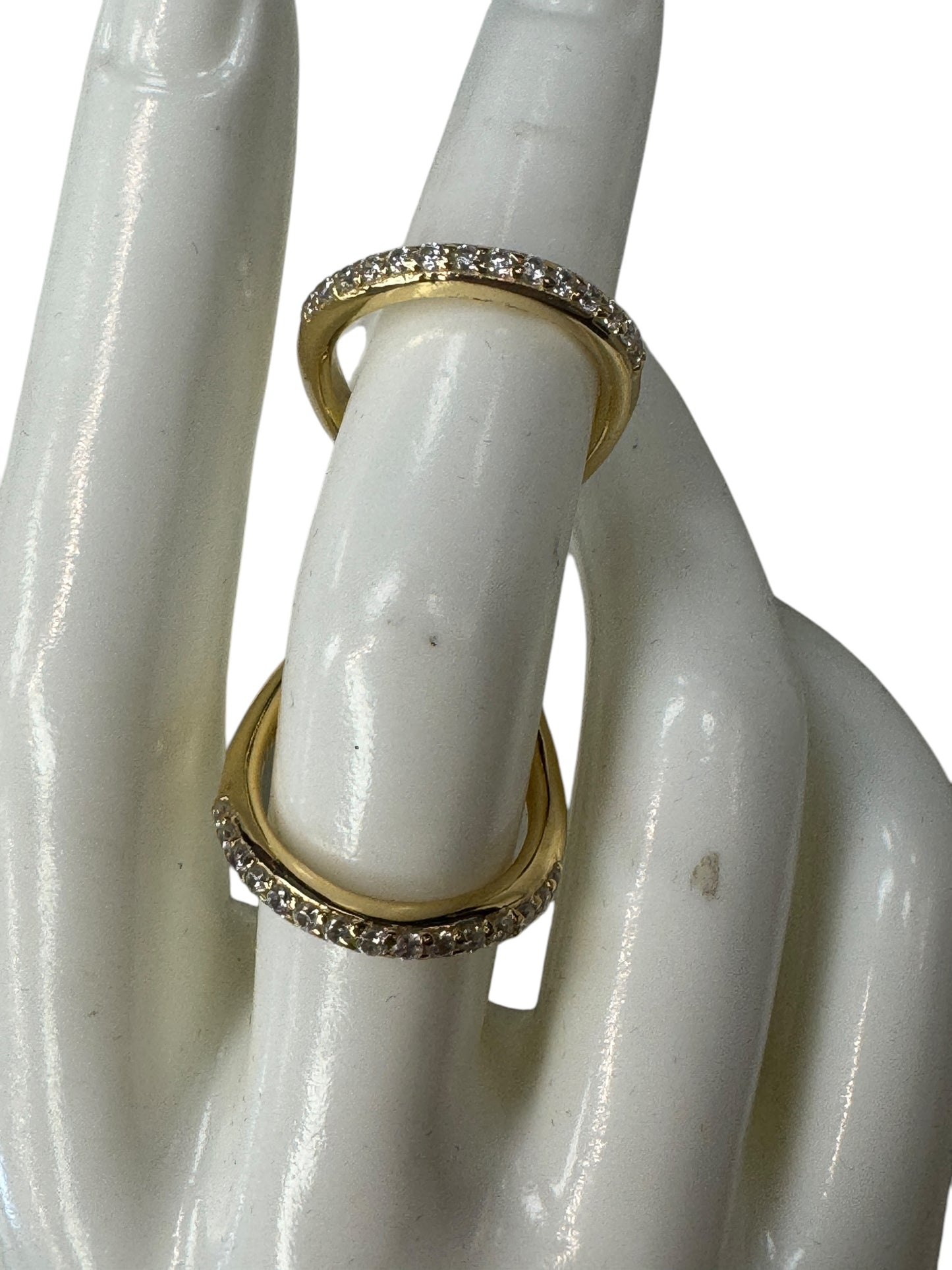 Ring Sterling Silver By Clothes Mentor In Gold