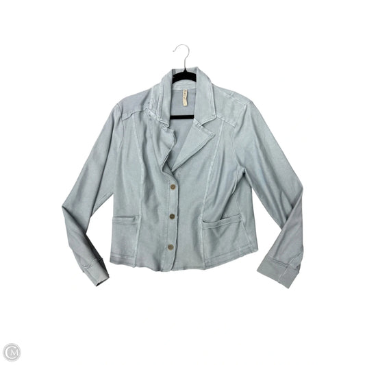 Jacket Denim By Xcvi In Blue, Size: L