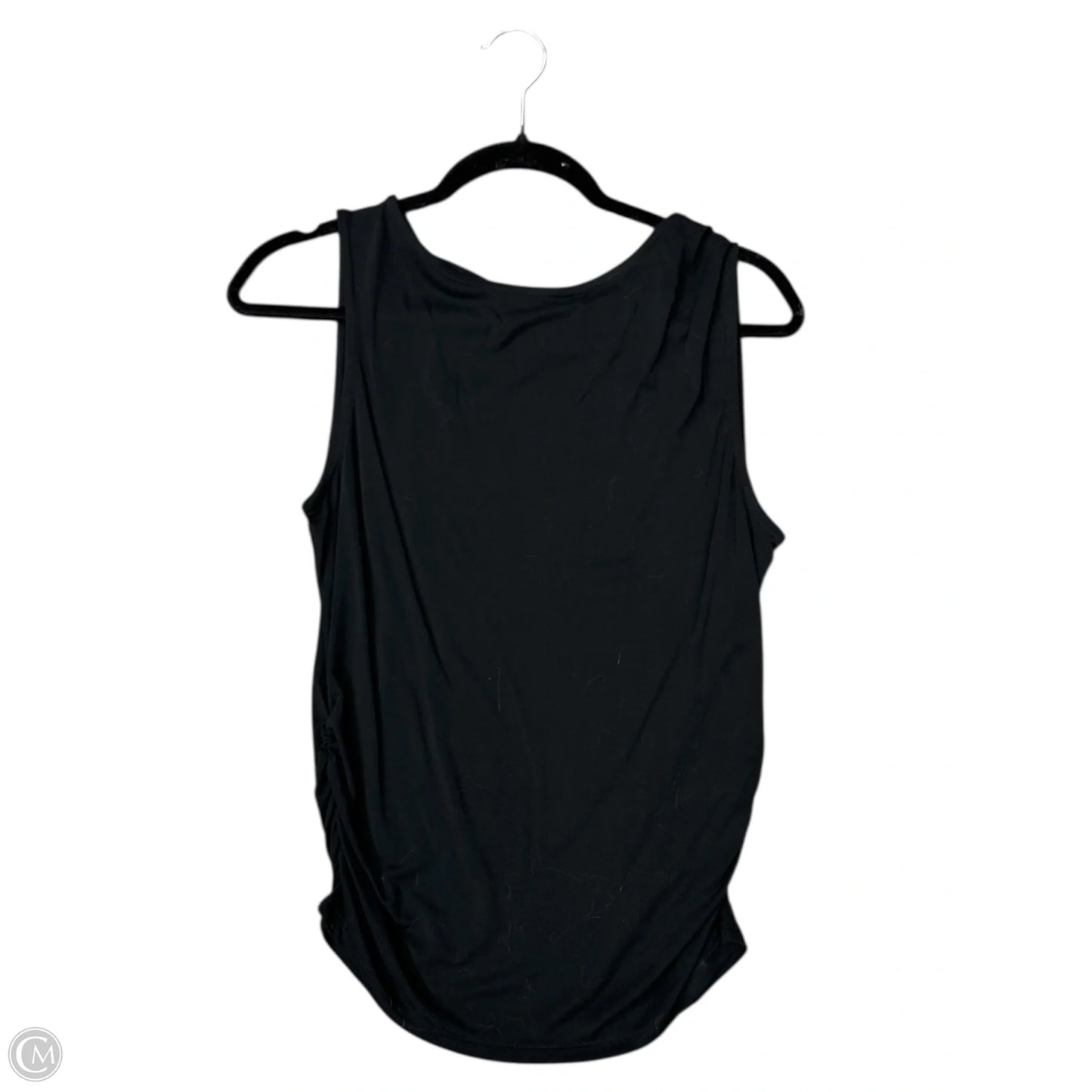 Top Sleeveless By Yest In Black, Size: 6