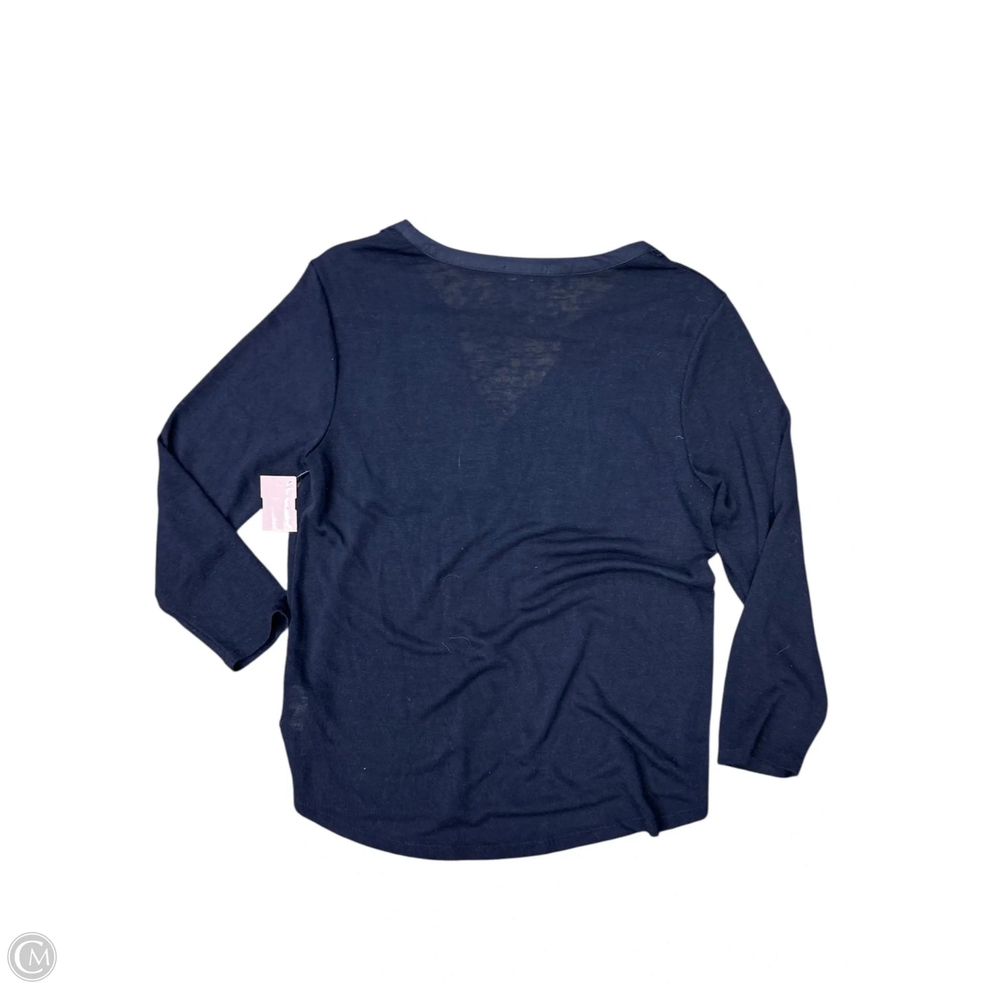 Top 3/4 Sleeve By Democracy In Navy, Size: S