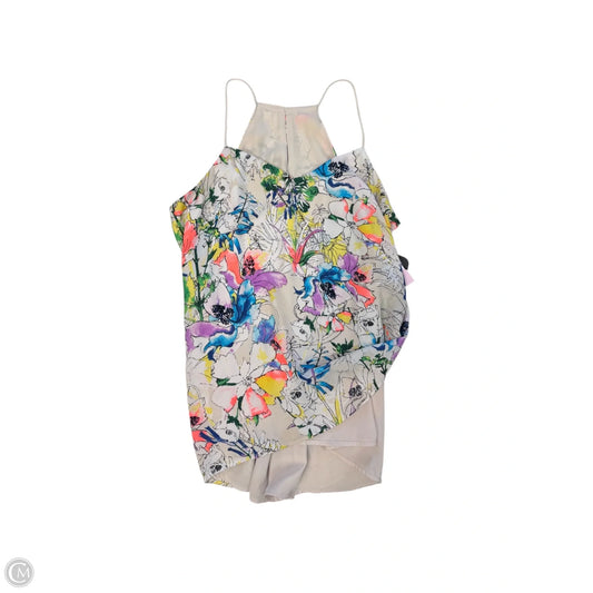 Blouse Sleeveless By Cmc In Floral Print, Size: Xl