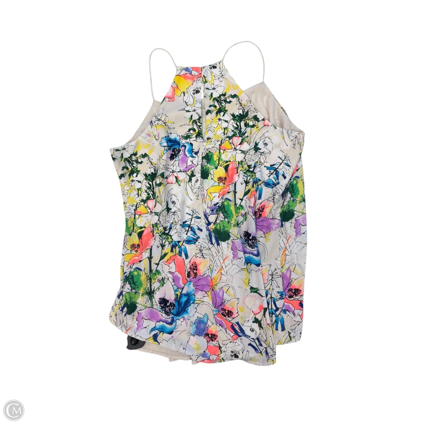 Blouse Sleeveless By Cmc In Floral Print, Size: Xl