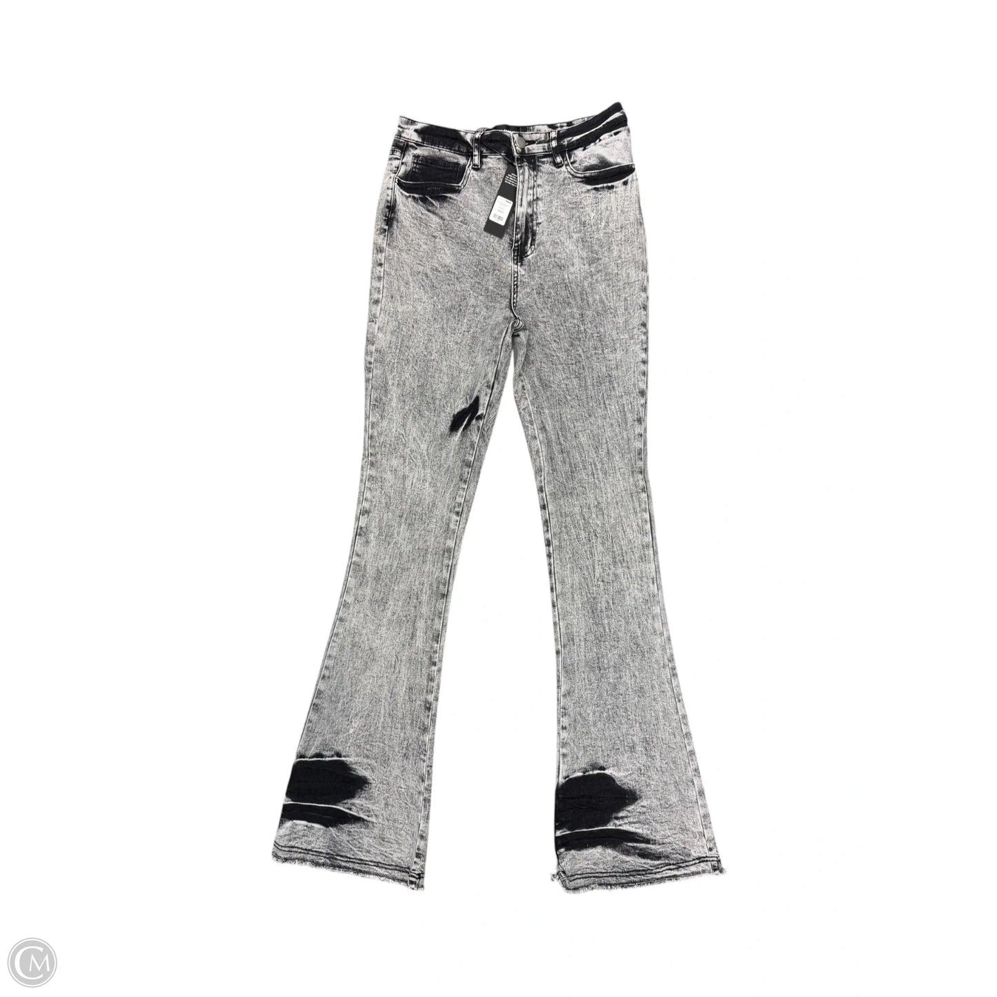 Jeans Flared By Fashion Nova In Black, Size: L