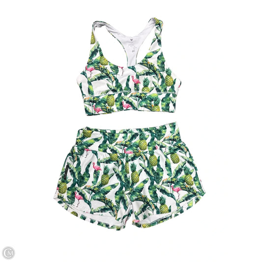 Skirt Set 2pc By Clothes Mentor In White, Size: L