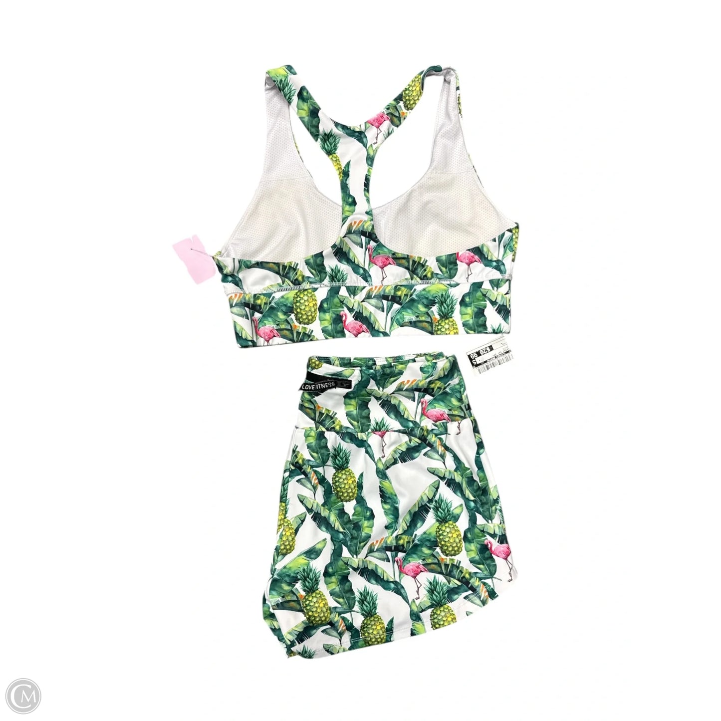 Skirt Set 2pc By Clothes Mentor In White, Size: L