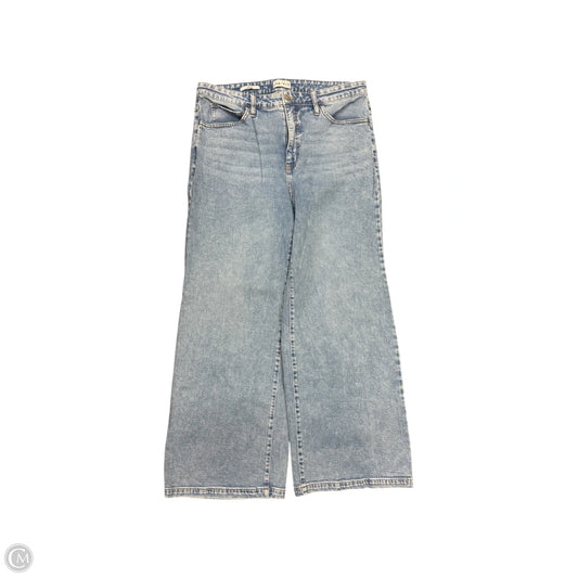 Jeans Wide Leg By Ava & Viv In Blue Denim, Size: 16