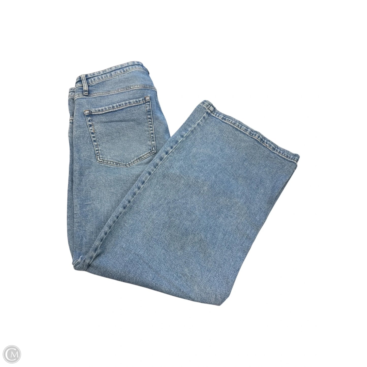 Jeans Wide Leg By Ava & Viv In Blue Denim, Size: 16
