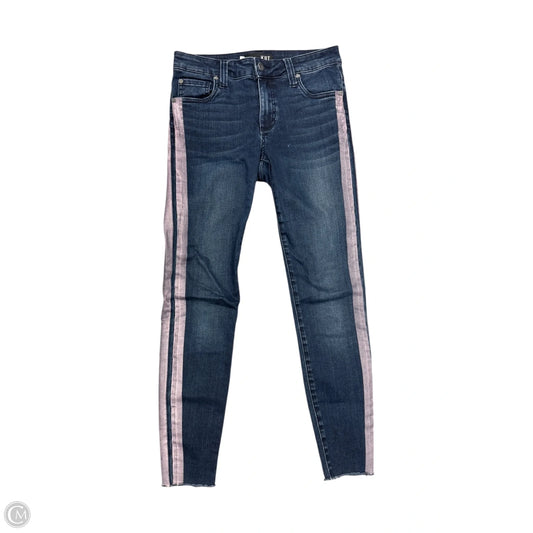 Jeans Skinny By Kut In Blue Denim, Size: 0