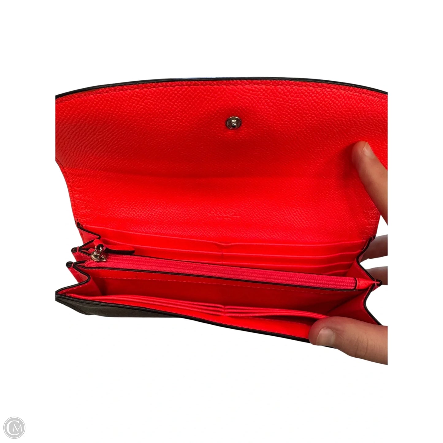 Wallet Designer By Coach, Size: Large