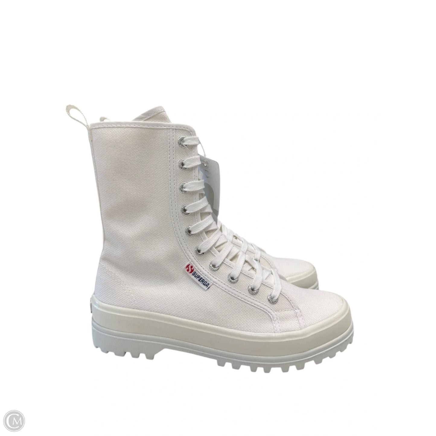 Shoes Sneakers By Superga In White, Size: 5