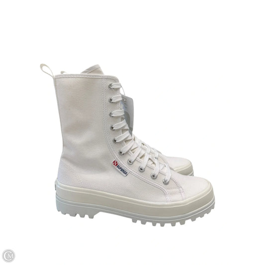 Shoes Sneakers By Superga In White, Size: 5