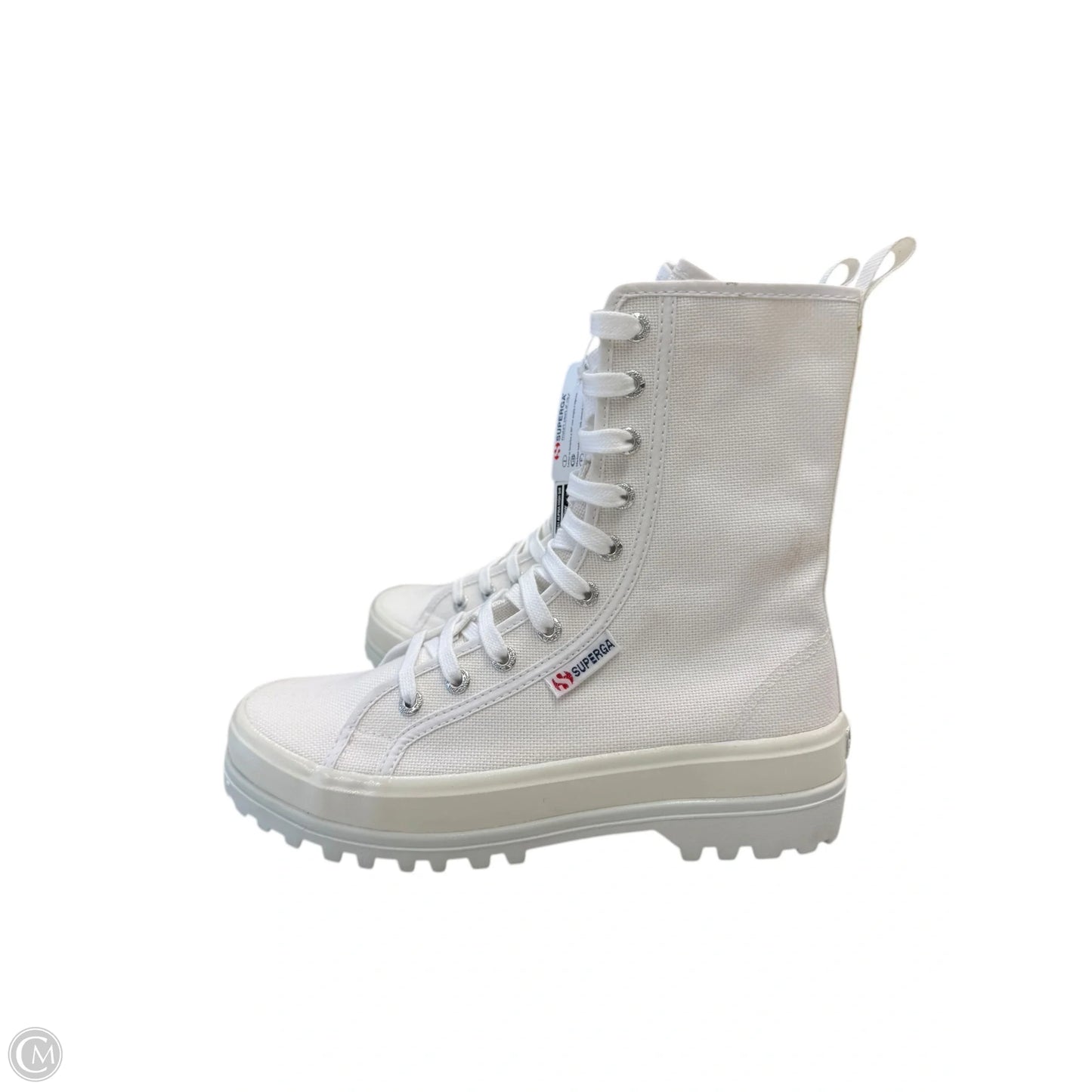Shoes Sneakers By Superga In White, Size: 5