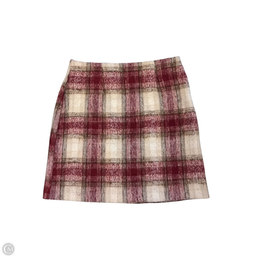 Skirt Midi By Potters Pot In Red, Size: M