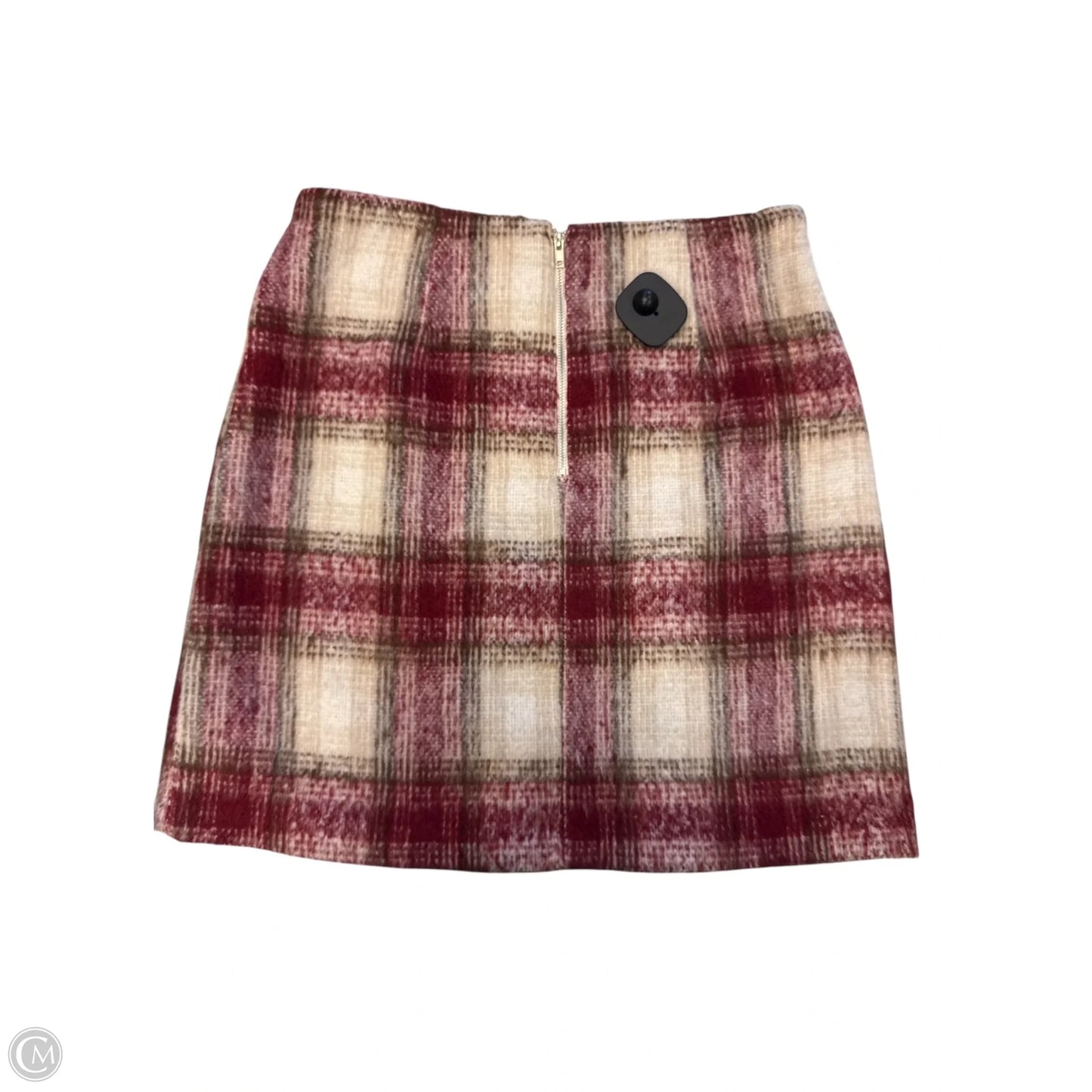 Skirt Midi By Potters Pot In Red, Size: M