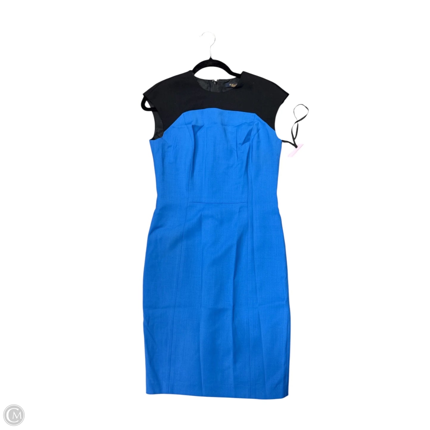 Dress Casual Midi By Brooks Brothers In Blue, Size: 4
