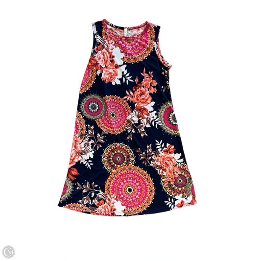 Dress Party Midi By Clothes Mentor In Multi-colored, Size: S
