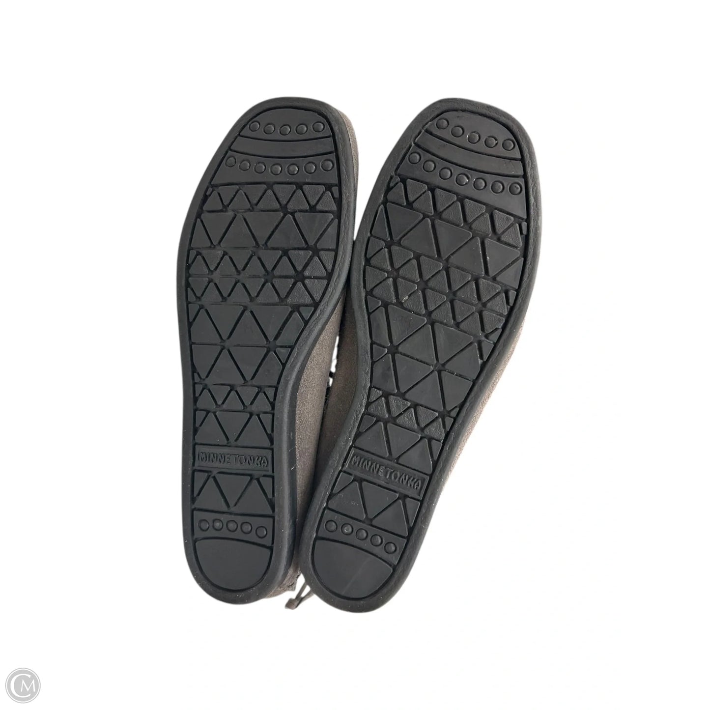 Boots Ankle Flats By Minnetonka In Grey, Size: 6