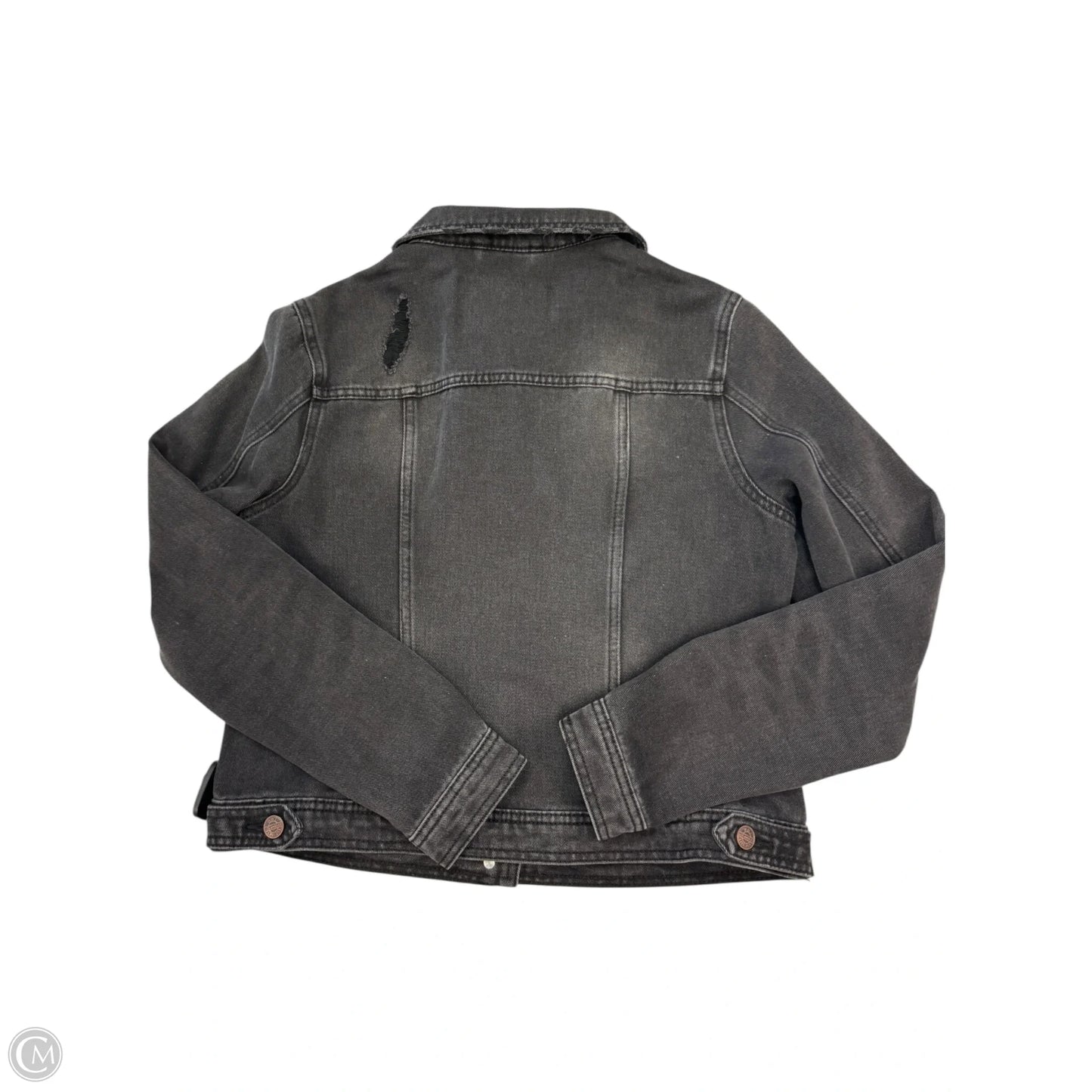 Jacket Denim By Cmb In Black, Size: M
