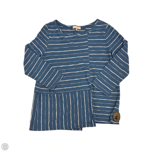 Top 3/4 Sleeve By Habitat In Navy, Size: Xs