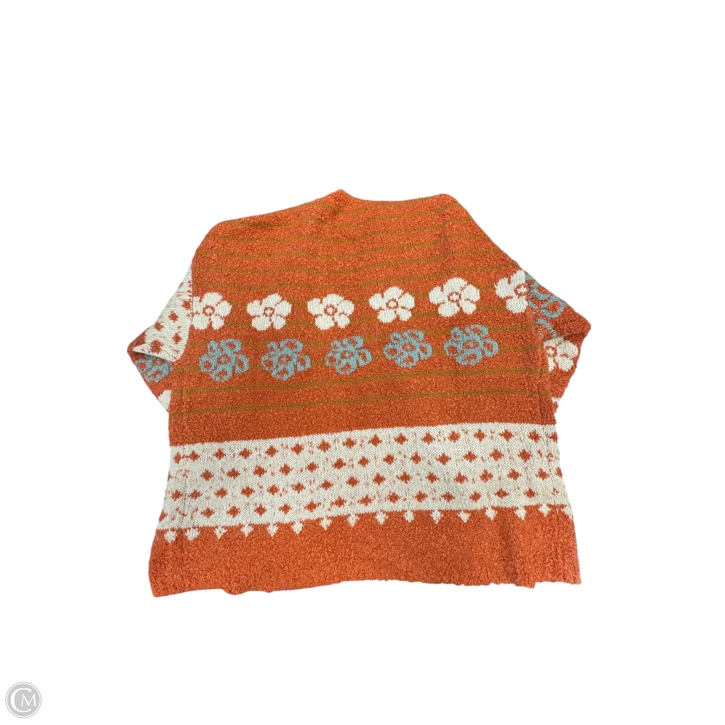Sweater Cardigan By Natural Life In Orange, Size: Xl