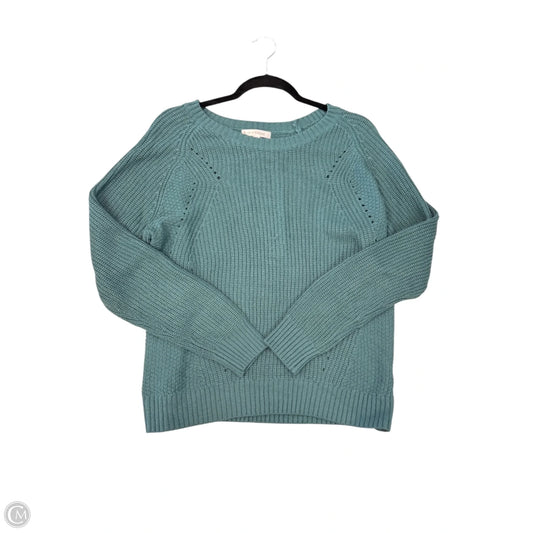 Sweater By Clothes Mentor In Teal, Size: M