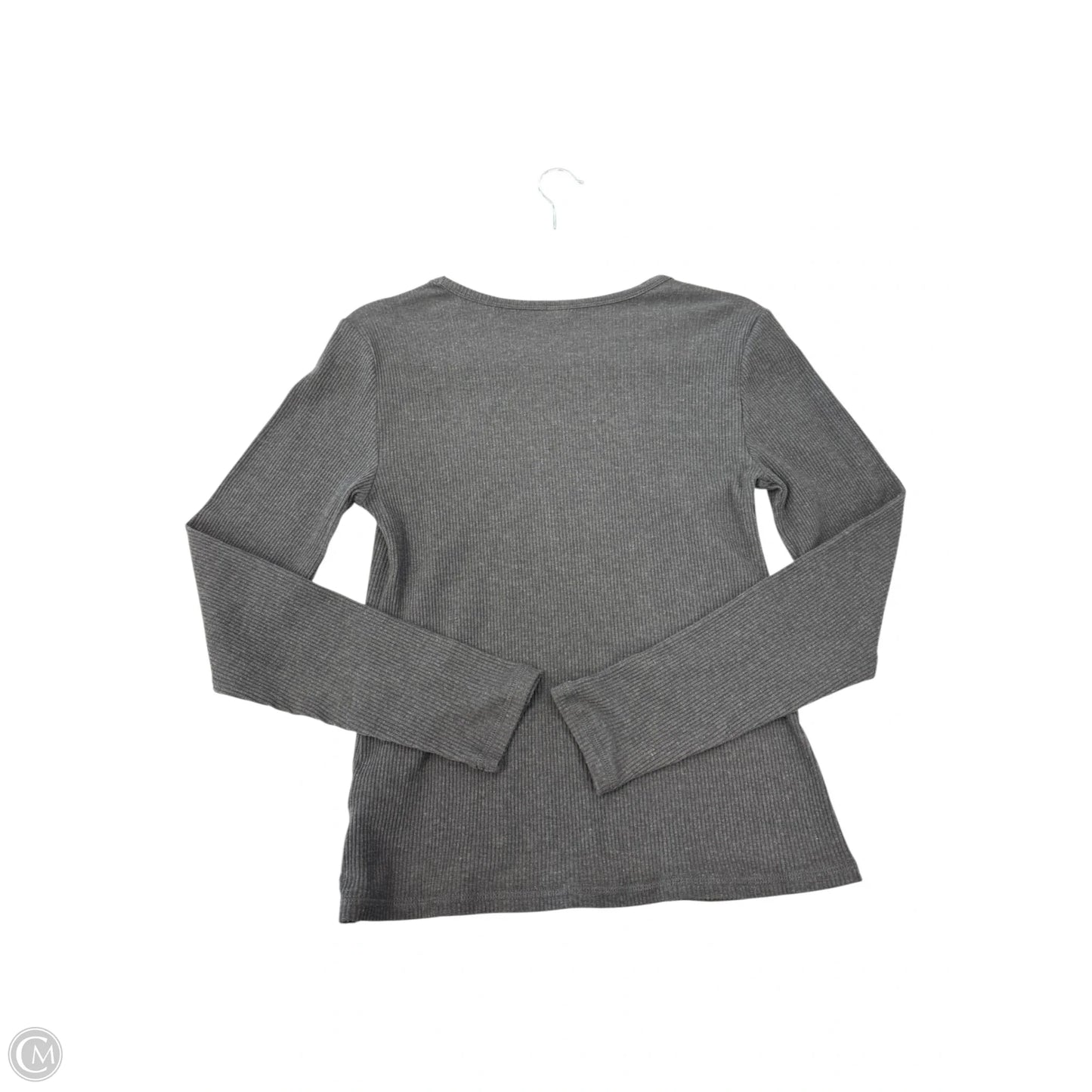 Top Long Sleeve By Old Navy In Grey, Size: L