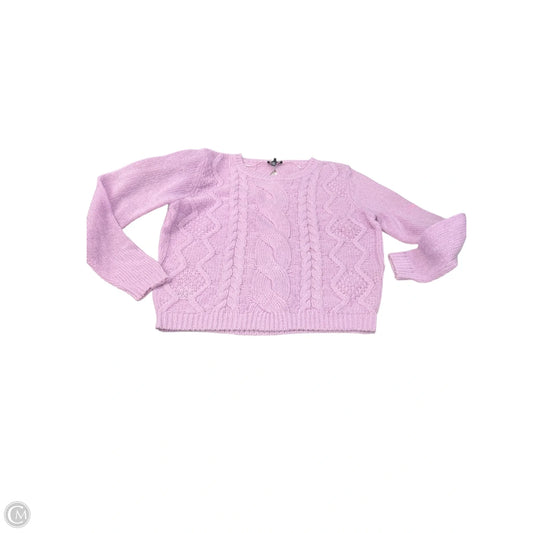 Sweater By Long Tall Sally In Purple, Size: M