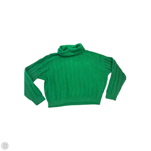 Sweater By Clothes Mentor In Green, Size: L