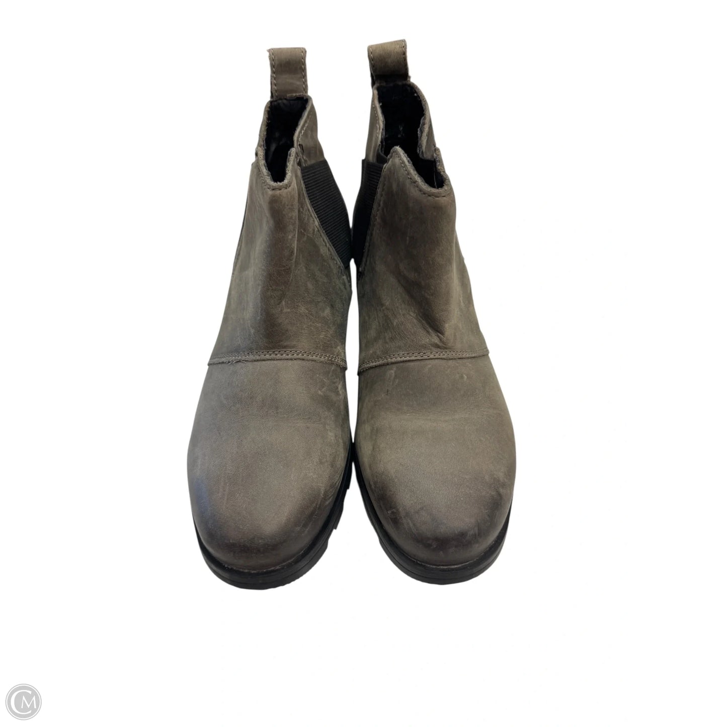 Boots Ankle Flats By Sorel In Green, Size: 7