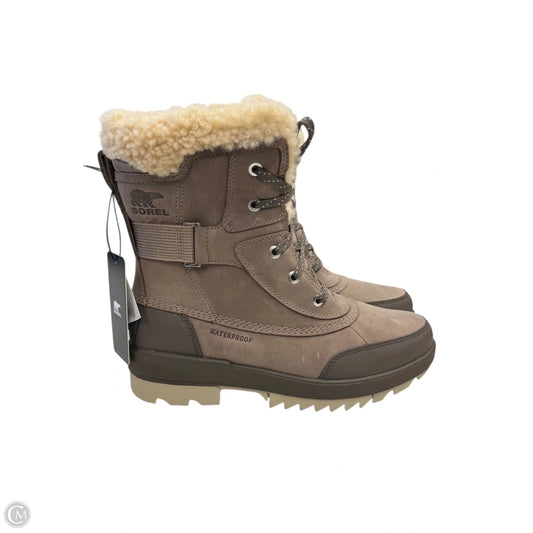 Boots Snow By Sorel In Tan, Size: 9