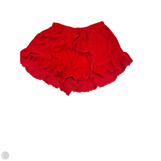 Shorts By Free People In Red, Size: M