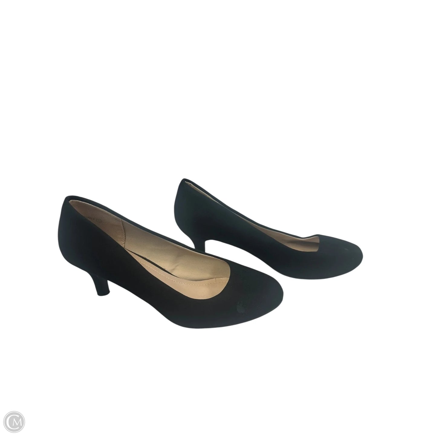 Shoes Heels Kitten By Clothes Mentor In Black, Size: 10