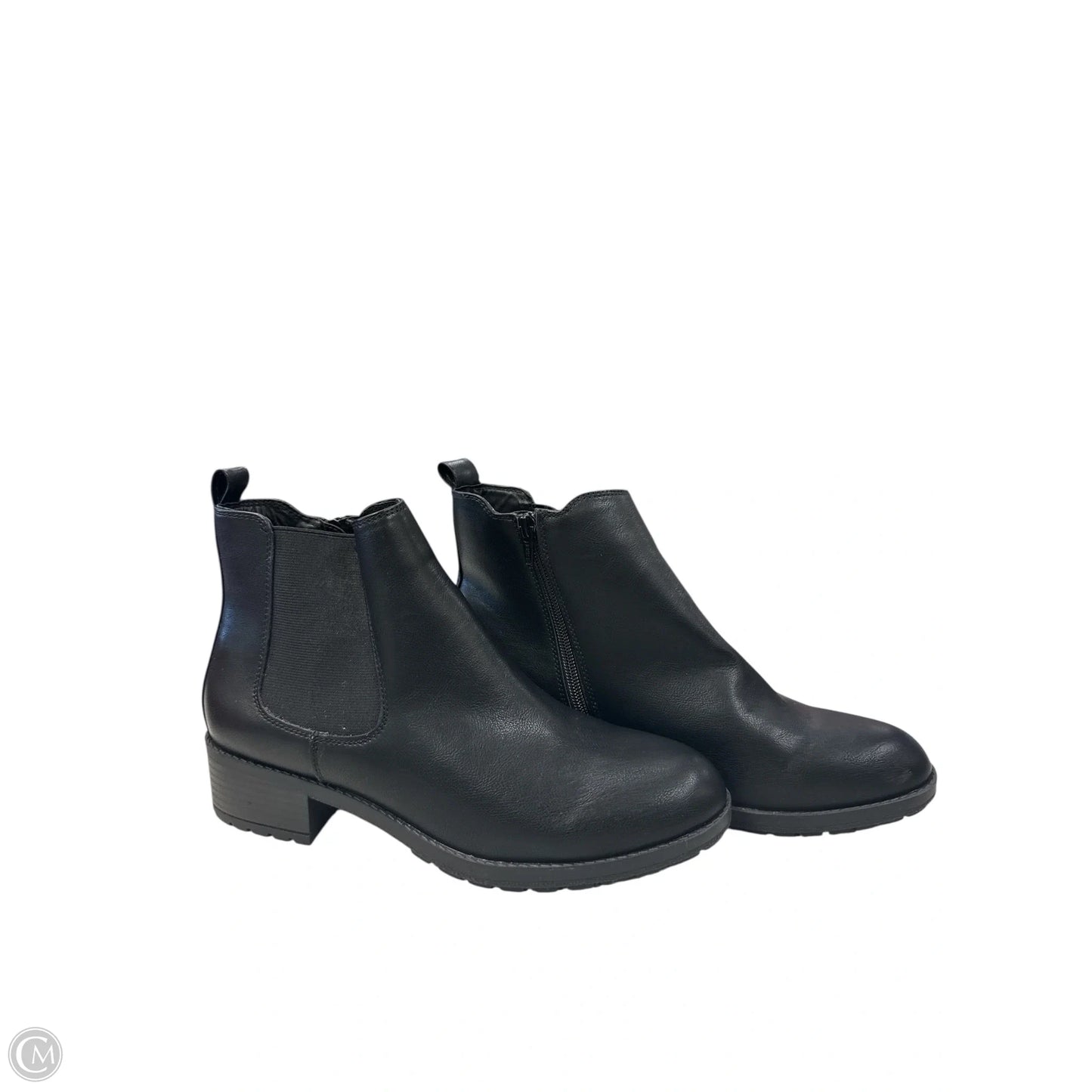 Boots Ankle Flats By Style And Company In Black, Size: 9.5