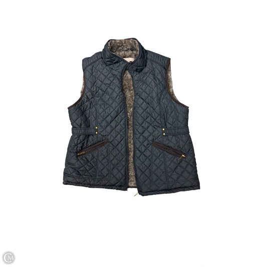 Vest Puffer & Quilted By Cmb In Black, Size: Xxl