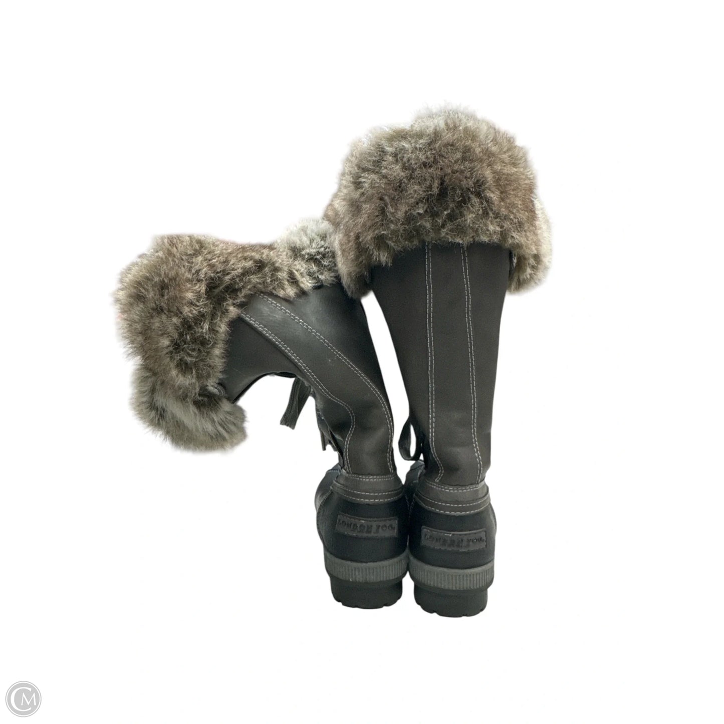 Boots Ankle Heels By Just Fab In White, Size: 8.5