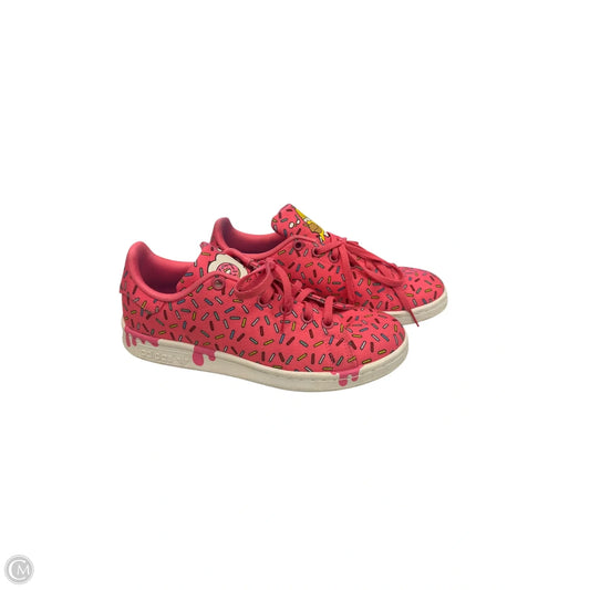 Shoes Sneakers By Adidas In Pink, Size: 5