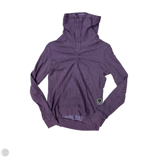 Athletic Sweatshirt Collar By Lululemon In Purple, Size: 8