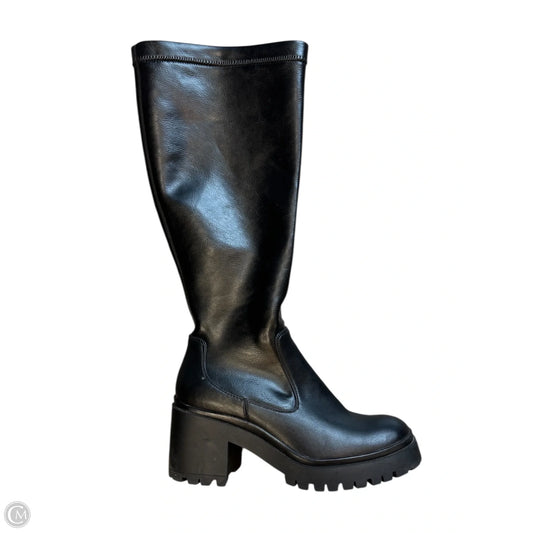 Boots Knee Heels By Blondo In Black, Size: 8