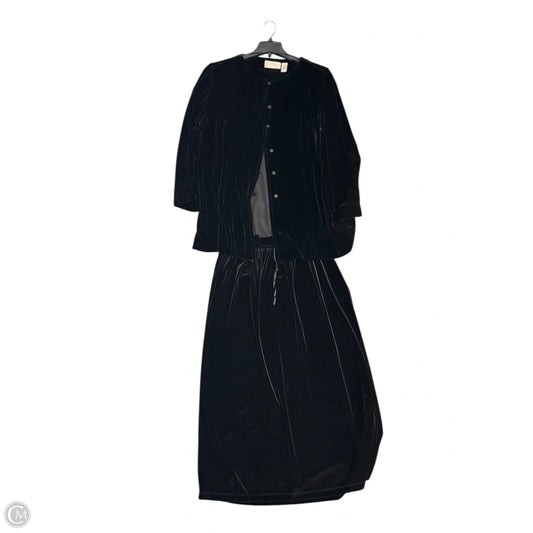 Skirt Set 2pc By Elisabeth In Black, Size: 18