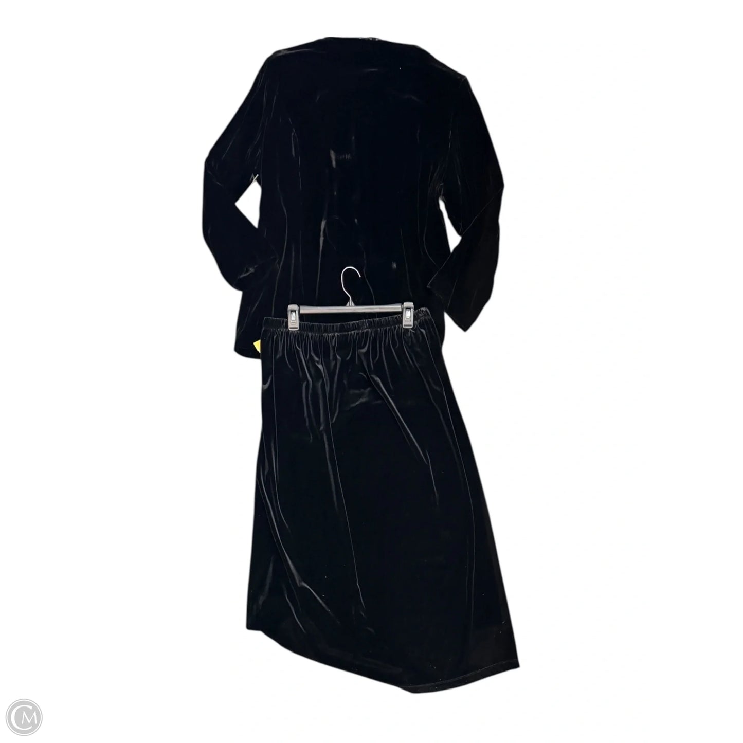Skirt Set 2pc By Elisabeth In Black, Size: 18