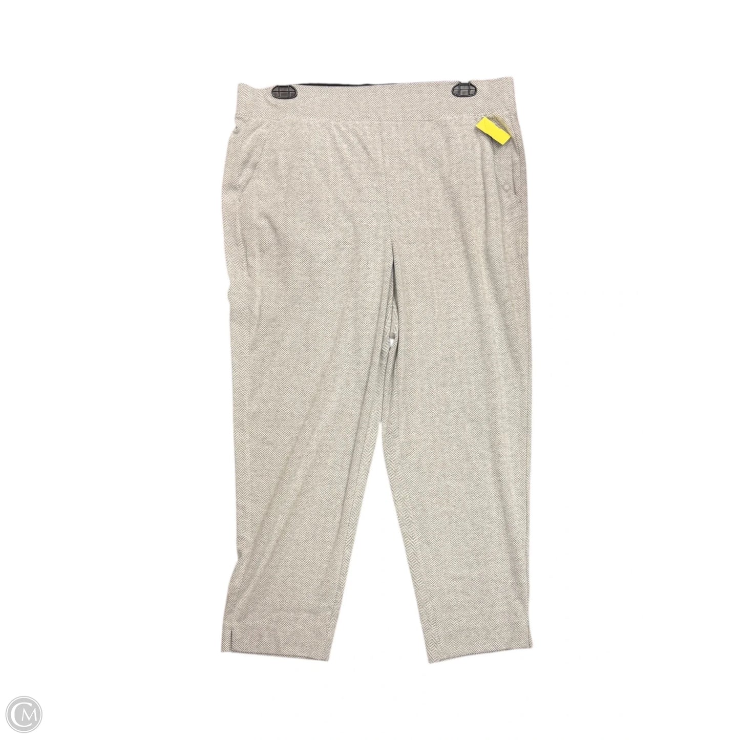 Pants Lounge By Talbots In Grey, Size: Xl