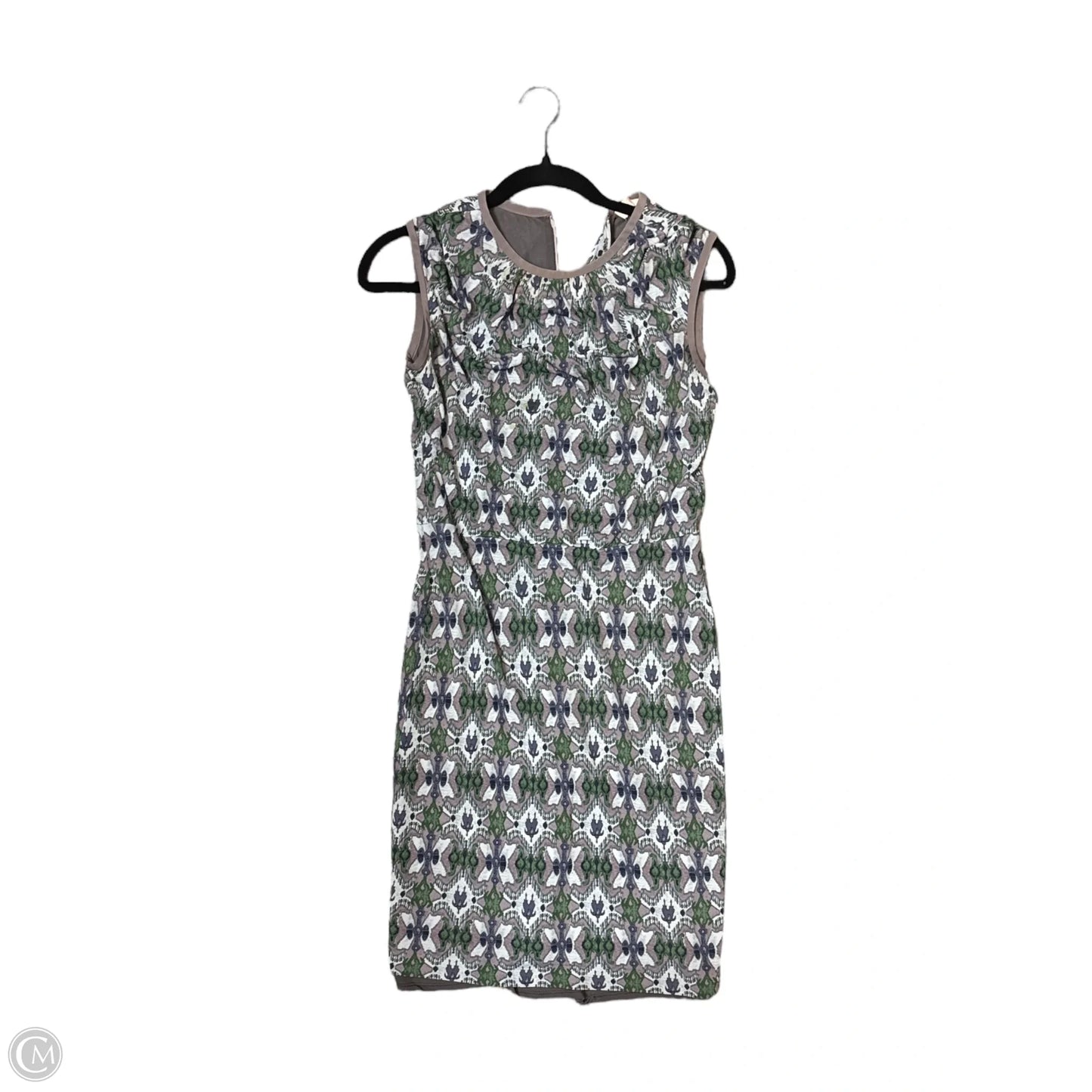 Dress Designer By Tory Burch In Green & Purple, Size: S
